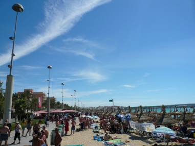 Paradies Beach Palma de Mallorca